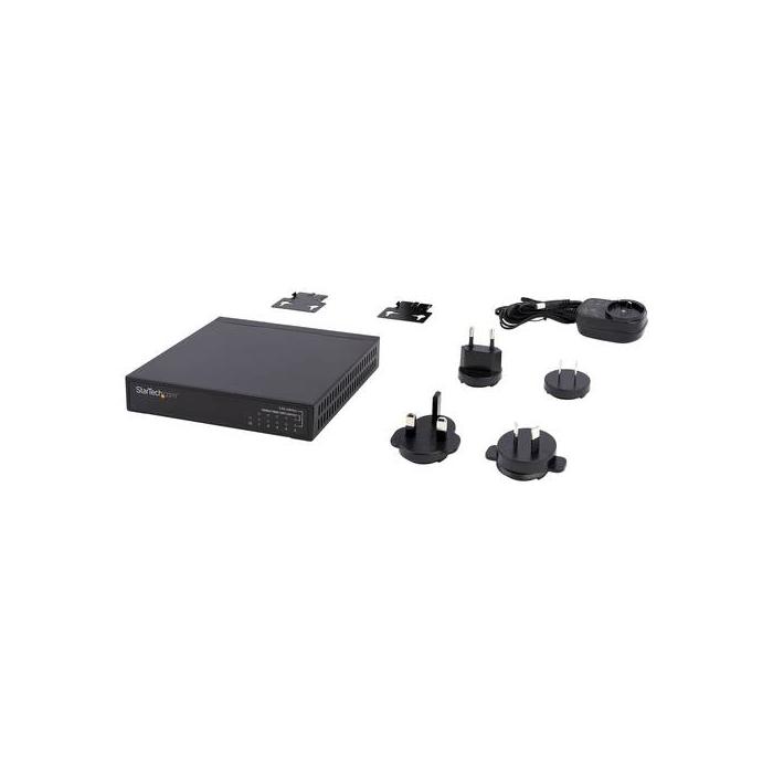 StarTech.com DS52000 switch de rede Não-gerido 2.5G Ethernet (100/1000/2500) Preto — imagem 7 de 9