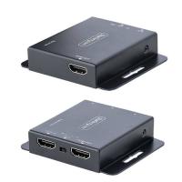 StarTech.com EXTEND-HDMI-4K40C6P1 extensão AV Transmissor e recetor AV Preto