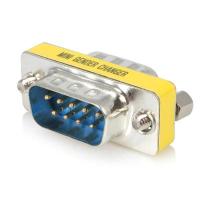 StarTech.com GC9SM DB-9 DB-9 Azul, Inox, Amarelo cabo de interface/adaptador de género