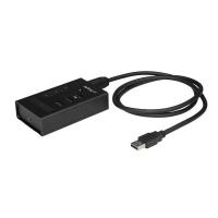 StarTech.com HB30A3A1CST hub de interface USB 3.2 Gen 1 (3.1 Gen 1) Type-B 5000 Mbit/s Preto