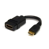 StarTech.com HDACFM5IN cabo HDMI 0,127 m Mini HDMI Preto