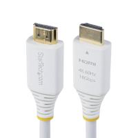 StarTech.com HDMI2-CABLE-4K60-6FW cabo HDMI 1,8 m HDMI Type A (Standard) Branco