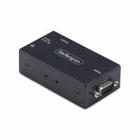 StarTech.com I13-SERIAL-ETHERNET conversor de séries/repetidor/isolador RS-232 RJ-45 Preto
