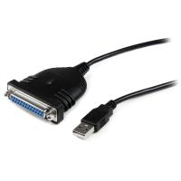 StarTech.com ICUSB1284D25 cabo paralelo Preto 1,9 m