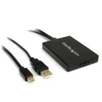 StarTech.com MDP2HDMIUSBA adaptador de cabo de vídeo 0,68 m HDMI + USB Mini DisplayPort Branco