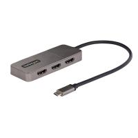 StarTech.com MST14CD123HD adaptador gráfico USB 3840 x 2160 pixels Cinzento