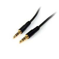 StarTech.com MU15MMS cabo de áudio 4,6 m 3.5mm Preto