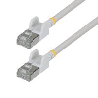 StarTech.com N6APATSTP34WHS15CM cabo de rede Branco 0,15 m Cat6a U/FTP (STP) Redondo