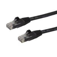 StarTech.com N6PATC150CMBK cabo de rede Preto 1,5 m Cat6 U/UTP (UTP)