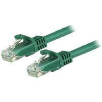 StarTech.com N6PATC150CMGN cabo de rede Verde 1,5 m Cat6 U/UTP (UTP)