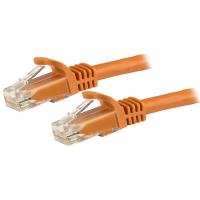 StarTech.com N6PATC1MOR cabo de rede Laranja 1 m Cat6 U/UTP (UTP)