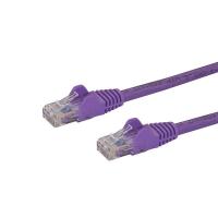 StarTech.com N6PATC1MPL cabo de rede Roxo 1 m Cat6 U/UTP (UTP)