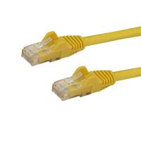 StarTech.com N6PATC2MYL cabo de rede Amarelo 2 m Cat6 U/UTP (UTP)
