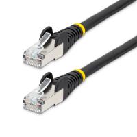 StarTech.com NLBK-10M-CAT6A-PATCH cabo de rede Preto S/FTP (S-STP)