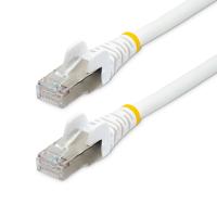 StarTech.com NLWH-50C-CAT6A-PATCH cabo de rede Branco 0,5 m S/FTP (S-STP)