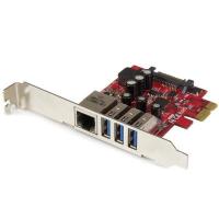 StarTech.com PEXUSB3S3GE cartão de rede Interno Ethernet 5000 Mbit/s