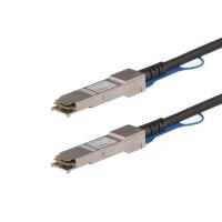 StarTech.com QFXQSFPDAC3M Cabo InfiniBand/Fibra Ótica 3 m QSFP+ Preto