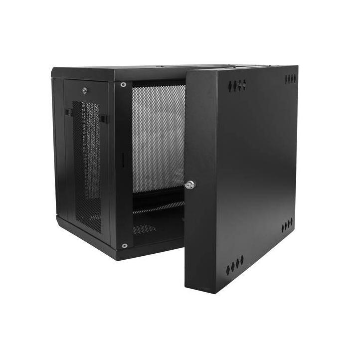 StarTech.com RK1224WALHM armário rack 12U Rack de pendurar na parede Preto — imagem 6 de 9