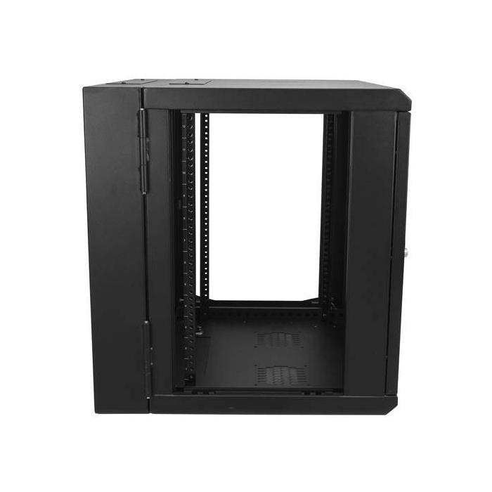 StarTech.com RK1224WALHM armário rack 12U Rack de pendurar na parede Preto — imagem 7 de 9