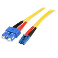StarTech.com SMFIBLCSC1 Cabo InfiniBand/Fibra Ótica 1 m LC SC Amarelo
