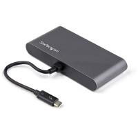 StarTech.com TB3DKM2HDL base & duplicador de portas Com fios Thunderbolt 3 Cinzento