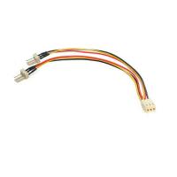 StarTech.com TX3SPLITTER cabo de alimentação interno 0,152 m