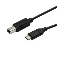 StarTech.com USB2CB3M cabo USB USB 2.0 3 m USB C USB B Preto