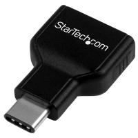 StarTech.com USB31CAADG adaptador para cabos USB C 3.0 USB A 3.0 Preto