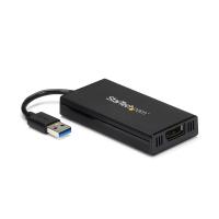 StarTech.com USB32DP4K adaptador gráfico USB 3840 x 2160 pixels Preto