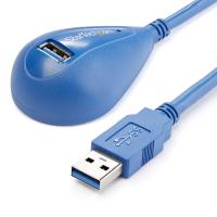 StarTech.com USB3SEXT5DSK cabo USB USB 3.2 Gen 1 (3.1 Gen 1) 1,5 m USB A Azul