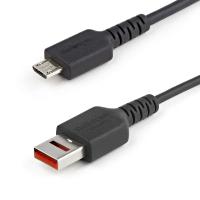 StarTech.com USBSCHAU1M cabo USB USB 2.0 1 m USB A Micro-USB B Preto
