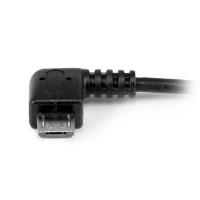 StarTech.com UUSBOTGRA cabo USB USB 2.0 0,127 m Micro-USB B USB A Preto