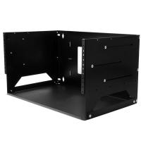 StarTech.com WALLSHELF4U armário rack 4U Rack de pendurar na parede Preto