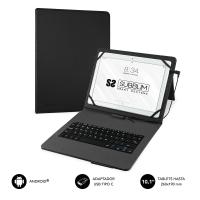 SUBBLIM SUB-KT1-USB001 teclado para dispositivos móveis QWERTY Espanhol Micro-USB Preto