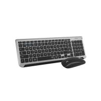 SUBBLIM SUBKBC-DCEP20 teclado Rato incluído Universal RF Wireless + Bluetooth QWERTY Espanhol Preto, Cinzento