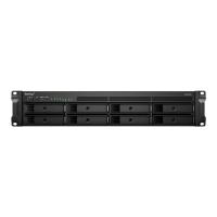 Synology RackStation RS1221RP+ servidor NAS e de armazenamento Rack (2U) Ryzen Embedded V1500B 4 GB DDR4 0 TB DiskStation Manager Preto