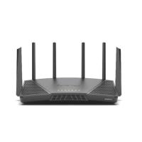 Synology RT6600ax Router WiFi6 1xWAN 3xGbE 1x2.5Gb router sem fios Tri-band (2,4 GHz / 5 GHz / 5 GHz) Preto