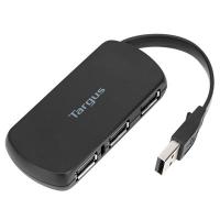 Targus ACH114EU hub de interface USB 2.0 480 Mbit/s Preto