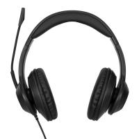 Targus AEH102GL auscultador Auscultadores Com fios Fita de cabeça Chamadas/Música USB Type-A Preto