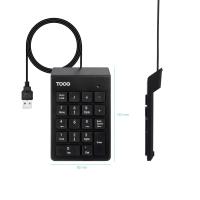 TooQ TQK-2001-B teclado Escritório USB Não Preto, ver imagem 7 de 10