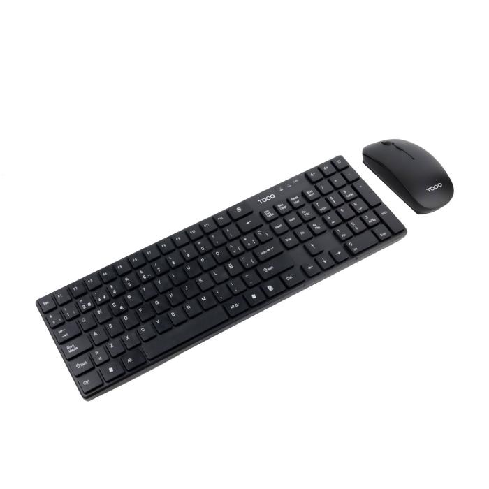TooQ TQKMW-3102-B teclado Rato incluído Universal RF Wireless Preto — imagem 6 de 10