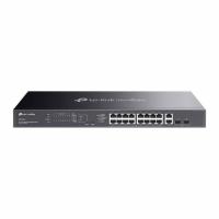 TP-Link Omada ES220GMP switch de rede Gerido L2 Gigabit Ethernet (10/100/1000) Power over Ethernet (PoE) Preto