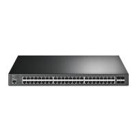 TP-Link Omada SG3452XP switch de rede Gerido L2+ Gigabit Ethernet (10/100/1000) Power over Ethernet (PoE) 1U Preto