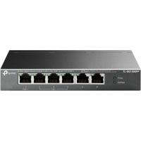 TP-Link TL-SG1006PP switch de rede Não-gerido Gigabit Ethernet (10/100/1000) Power over Ethernet (PoE) Cinzento