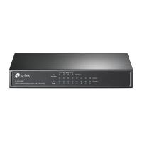 TP-Link TL-SG1008P Gerido Gigabit Ethernet (10/100/1000) Power over Ethernet (PoE) Cinzento