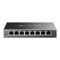 TP-Link TL-SG108E Gerido L2 Gigabit Ethernet (10/100/1000) Preto