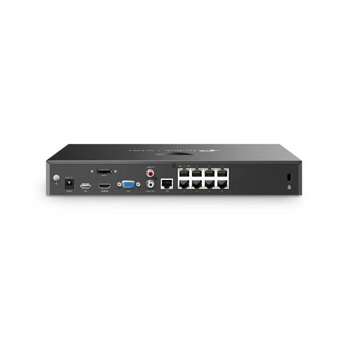 TP-Link VIGI NVR2008H-8MP gravador de vídeo em rede (NVR) Preto — imagem 2 de 6