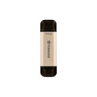 Transcend JetFlash 930C unidade de memória USB 512 GB USB Type-A / USB Type-C 3.2 Gen 1 (3.1 Gen 1) Dourado