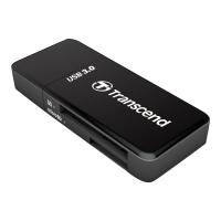 Transcend RDF5 leitor de cartões USB 3.2 Gen 1 (3.1 Gen 1) Type-A Preto