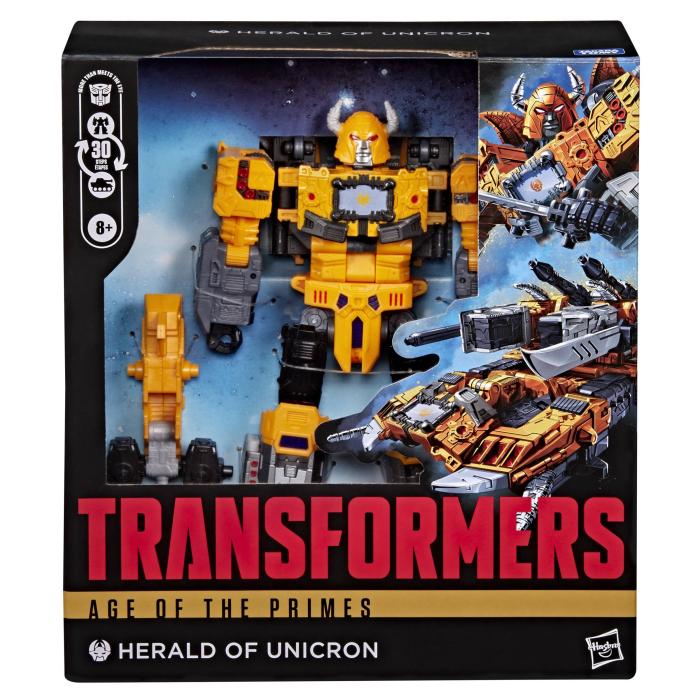 Transformers Herald of Unicron Classe Leader Age of the Primes — imagem 5 de 8